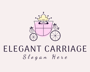 Carriage - Gift Chariot Wheel logo design
