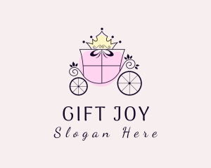 Gift Chariot Wheel logo design