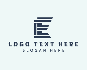 Letter E - Agency Firm Letter E logo design
