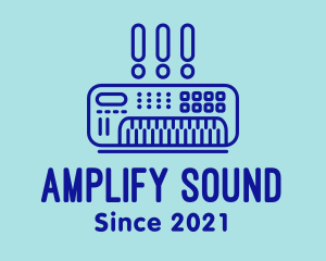 Sound System Amplifier  logo design