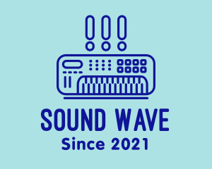 Sound System Amplifier  logo design