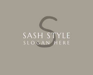 Handwritten Elegant Fashion logo design