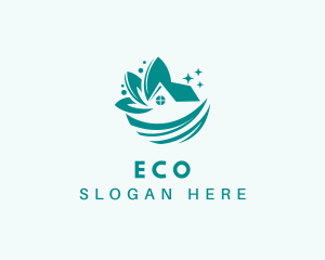Housekeeper Eco Cleaning logo design