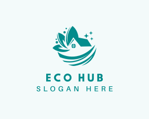 Housekeeper Eco Cleaning logo design