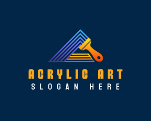 Acrylic - Paint Brush Renovation logo design