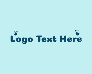 Shop - Laundry Shop Wordmark logo design