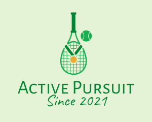 Activity - Tennis Tournament Medal logo design