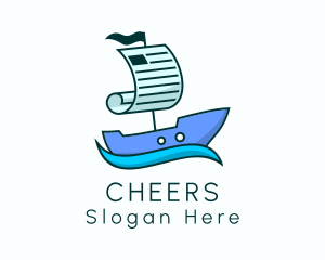 Seaman - Sailing Boat Newspaper logo design