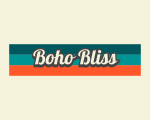 Retro Hipster Company logo design