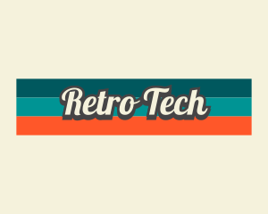 Retro Hipster Company logo design