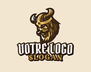 Helmet - Gaming Viking logo design