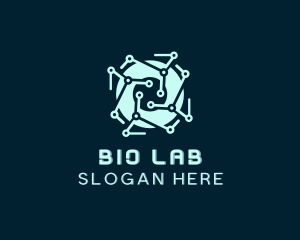 Biology - Science Biotech Letter O logo design