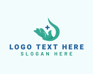 H2o - Healthcare Hand Hygiene logo design
