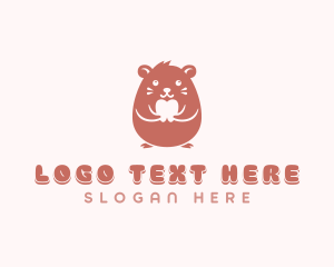 Orthodontist - Dental Tooth Hamster logo design