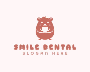Dental - Dental Tooth Hamster logo design