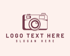 Photgrapher - Studio Camera Photography logo design