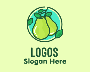 Durian - Fresh Pear Fruit logo design