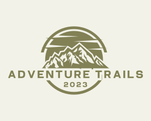 Trekking - Mountain Hills Trekking logo design