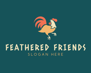 Poultry - Poultry Fowl Rooster logo design