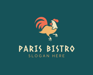 Poultry Fowl Rooster  logo design