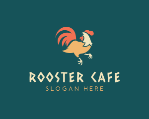 Poultry Fowl Rooster  logo design