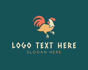 Poultry - Poultry Fowl Rooster logo design