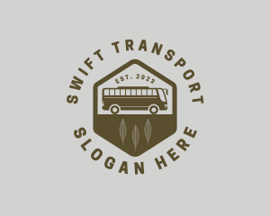 Tour Bus Badge logo design