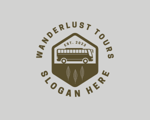 Tour Bus Badge logo design