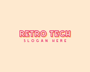 Retro Playful Pop Art logo design