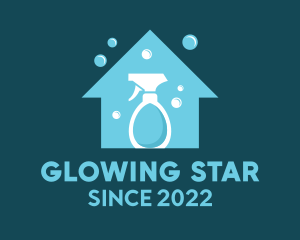 Shining - House Sanitation Maintenance logo design
