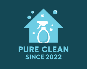 House Sanitation Maintenance  logo design