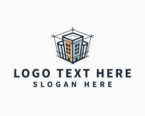 Sketch - Building Draftsman Architecture logo design