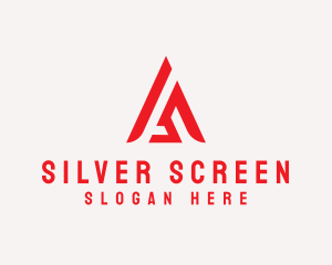 Consultant - Modern Creative Triangle Letter A logo design