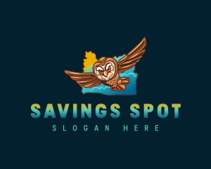 Oregon Owl Bird logo design