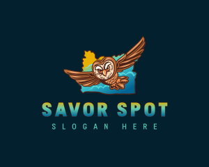 Oregon Owl Bird logo design