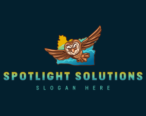 Oregon Owl Bird logo design