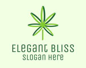 Green Cannabis Medicine Logo