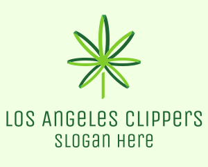 Green Cannabis Medicine Logo