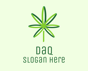 Cbd - Green Cannabis Medicine logo design