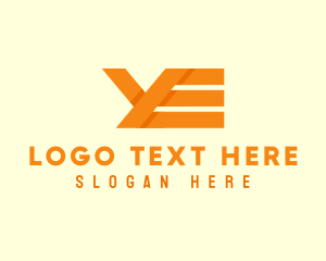 Letter MV - Modern Generic Flag logo design