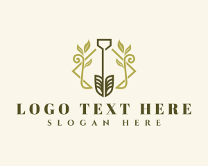 Natural Shovel Gardening Logo