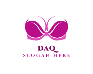 Magenta Sexy Bra Logo