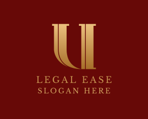 Letter U - Elegant Upscale Letter U logo design