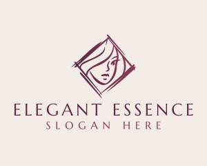 Woman Beauty Salon logo design