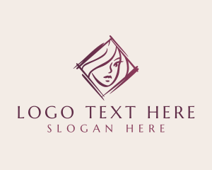 Glam - Woman Beauty Salon logo design