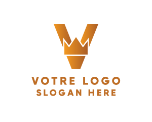 Royal Letter V  Logo