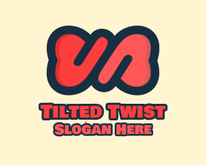 Red Twisted Ribbon logo design