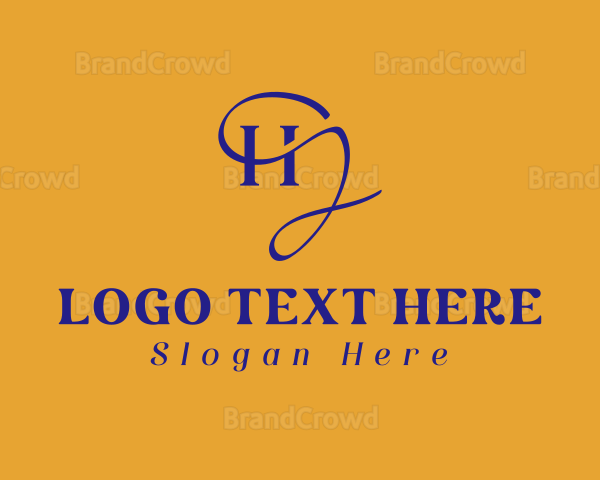 Elegant Luxury Script Business Logo