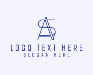 Business - Professional Business Letter AS logo design