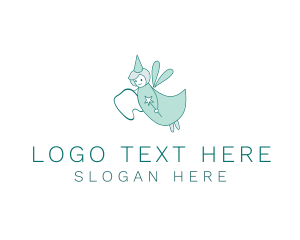 Mascot - Dental Tooth Fairy logo design